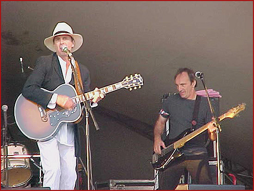 Zachary Richard performs at the Festival Acadien
