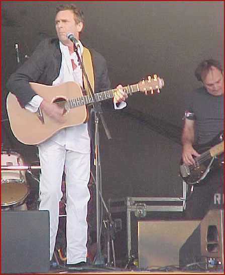 Zachary Richard performs at the Festival Acadien
